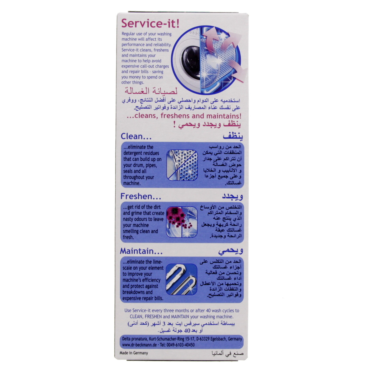 Dr. Bechmann Service-It Washing Machine Cleaner 250ml 